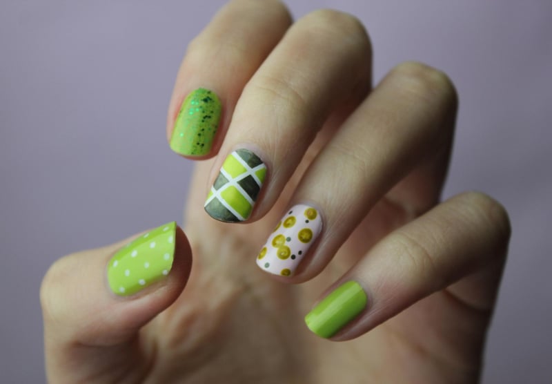 Meteorite Nail Art